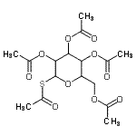 CAS#: 130796-15-5, 2,3,4,6-Tetra-O-Acetyl-1-S-Acetyl-1-Thiohexopyranose
