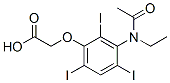 CAS#: 13080-22-3, [3-(N-Ethylacetylamino)-2,4,6-Triiodophenoxy]Acetic Acid