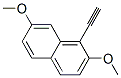 CAS 登录号：130817-79-7， 1-乙炔基-2,7-二甲氧基萘