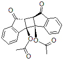 CAS 登录号：130817-81-1， 9,10-二氧代茚满并(2',3'-4,3)环丁(1,2-b)茚满-4b,4c-二基二乙酸酯