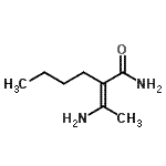 CAS#: 130872-19-4, (2E)-2-(1-Aminoethylidene)Hexanamide