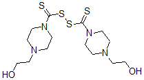 CAS#: 13104-02-4, Bis((4-(2-hydroxyethyl)-1-piperazinyl)thiocarbonyl)disulfide