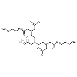 CAS#: 131069-91-5, Gadolinium 8,11-Bis(Carboxylatomethyl)-14-{2-[(2-Methoxyethyl)Amino]-2-Oxoethyl}-6-Oxo-2-Oxa-5,8,11,14-Tetraazahexadecan-16-Oate