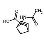 CAS 登录号：131102-03-9， (1R)-2-乙酰氨基双环[2.2.1]庚-5-烯-2-羧酸
