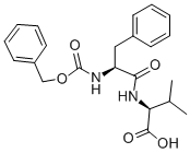 CAS 登录号：13123-00-7， N-(N-((苯甲酰氧基)羰基)-L-苯丙氨酰)-L-缬氨酸