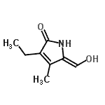 CAS#: 13130-53-5, (5Z)-3-Ethyl-5-(Hydroxymethylene)-4-Methyl-1,5-Dihydro-2H-Pyrrol-2-One