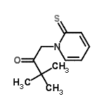 CAS 登录号：13134-81-1， 3,3-二甲基-1-(2-硫代-1(2H)-吡啶基)-2-丁酮