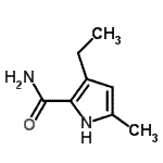 CAS#: 131475-07-5, 3-Ethyl-5-Methyl-1H-Pyrrole-2-Carboxamide