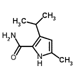 CAS#: 131475-10-0, 3-Isopropyl-5-Methyl-1H-Pyrrole-2-Carboxamide
