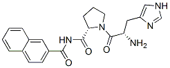 CAS#: 131483-41-5, (2S)-N-[(2S)-2-Amino-3-(3H-Imidazol-4-Yl)Propanoyl]-1-Naphthalen-2-Ylpyrrolidine-2-Carboxamide
