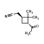 CAS#: 131488-86-3, [(1S,3R)-3-Acetyl-2,2-Dimethylcyclobutyl]Acetonitrile