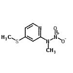 CAS#: 131524-22-6, N-Methyl-4-(Methylsulfanyl)-N-Nitro-2-Pyridinamine