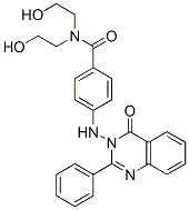CAS 登录号：131604-14-3， N,N-二(2-羟基乙基)-4-[(4-氧代-2-苯基喹唑啉-3-基)氨基]苯甲酰胺