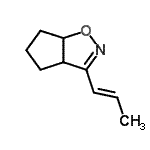CAS 登录号：131605-19-1， 3-[(1E)-1-丙烯-1-基]-4,5,6,6a-四氢-3aH-环戊二烯并[d][1,2]恶唑