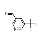 CAS 登录号：131747-67-6， 5-(三氟甲基)烟醛