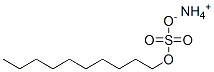 CAS 登录号：13177-52-1， 铵硫酸癸酯盐