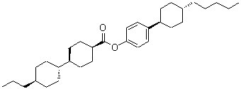 CAS#: 131790-57-3, 4-(trans-4-Pentylcyclohexyl)Phenyl (1R,1'S,4R,4'S)-4'-Propyl-1,1'-Bi(Cyclohexyl)-4-Carboxylate