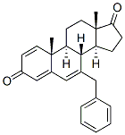 CAS#: 131802-66-9, (8R,9S,10R,13S,14S)-10,13-Dimethyl-7-(Phenylmethyl)-9,11,12,14,15,16-Hexahydro-8H-Cyclopenta[a]Phenanthrene-3,17-Dione