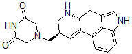 CAS#: 131816-89-2, 4-(9,10-Didehydroergolin-8-yl)methylpiperazine-2,6-dione