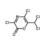 CAS#: 131882-09-2, 3,5-Dichloro-6-(Dichloromethyl)-2H-1,4-Oxazin-2-One