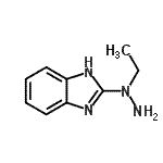 CAS 登录号：131882-23-0， 2-(1-乙基肼基)-1H-苯并咪唑