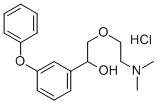 CAS 登录号：131961-59-6， 2-(2-二甲基氨基乙氧基)-1-(3-苯氧基苯基)乙醇盐酸盐