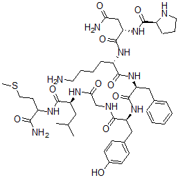 CAS 登录号：13198-06-6， 泡蛙肽C-封端七肽