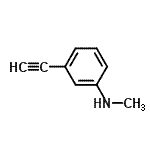 CAS#: 132056-23-6, 3-Ethynyl-N-Methylaniline