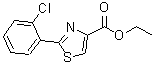 CAS 登录号：132089-36-2， 2-(2-氯苯基)-1,3-噻唑-4-羧酸乙酯