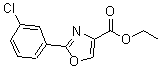 CAS 登录号：132089-43-1， 2-(3-氯苯基)-1,3-恶唑-4-羧酸乙酯