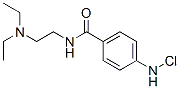 CAS 登录号：132103-63-0， 4-(氯氨基)-N-(2-二乙基氨基乙基)苯甲酰胺