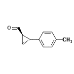 CAS 登录号：132145-62-1， (1R,2R)-2-(4-甲基苯基)环丙烷甲醛