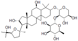 CAS 登录号：132160-35-1， 金翼黄花甙A