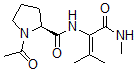 CAS 登录号：132168-80-0， (2S)-1-乙酰基-N-(3-甲基-1-甲基氨基-1-氧代丁-2-烯-2-基)吡咯烷-2-甲酰胺