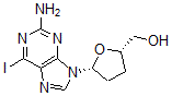CAS#: 132194-23-1, [(2S,5R)-5-(2-Amino-6-Iodopurin-9-Yl)Oxolan-2-Yl]Methanol