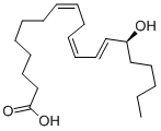 CAS 登录号：13222-49-6， (8Z,11Z,13E)-15-羟基-8,11,13-二十碳三烯酸