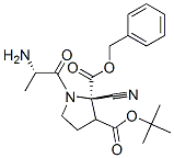 CAS 登录号：132247-17-7， O3-叔丁基O2-(苯基甲基)(2R)-1-[(2S)-2-氨基丙烷酰基]-2-氰基吡咯烷-2,3-二羧酸酯