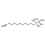 CAS#: 132260-32-3, Dimethyl(2-Methyl-2-Propanyl)(10-Undecyn-1-Yloxy)Silane