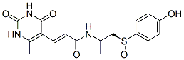 CAS#: 132337-89-4, (E)-N-[(2S)-1-[(R)-(4-Hydroxyphenyl)Sulfinyl]Propan-2-Yl]-3-(4-Methyl-2,6-Dioxo-3H-Pyrimidin-5-Yl)Prop-2-Enamide
