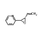 CAS 登录号：132356-09-3， 2-[(2R,3S)-3-乙烯基-2-环氧乙烷基]吡啶