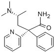 CAS 登录号：132373-81-0， (2R,4R)-4-二甲基氨基-2-苯基-2-吡啶-2-基戊酰胺