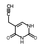 CAS 登录号：132400-69-2， 5-(2-丙炔-1-基)-2,4(1H,3H)-嘧啶二酮