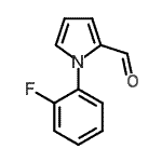 CAS 登录号：132407-65-9， 1-(2-氟苯基)-1H-吡咯-2-甲醛