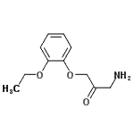 CAS 登录号：132412-91-0， 1-氨基-3-(2-乙氧基苯氧基)丙酮