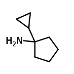CAS#: 132439-41-9, 1-Cyclopropylcyclopentanamine