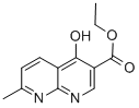 CAS 登录号：13250-96-9， 4-羟基-7-甲基-1,8-萘啶-3-羧酸乙酯