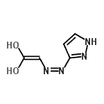 CAS#: 132501-63-4, 2-[(Z)-1H-Pyrazol-3-Yldiazenyl]-1,1-Ethenediol