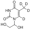 CAS 登录号：132523-94-5， 二氢-5,6-二羟基-5-(甲基-D3)-2,4(1H,3H)-嘧啶二酮-6-D