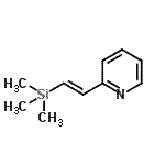 CAS 登录号：132536-21-1， 2-[(E)-2-(三甲基硅烷基)乙烯基]吡啶