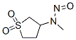 CAS 登录号：13256-21-8， 四氢-N-甲基-N-亚硝基-3-噻吩胺 1,1-二氧化物